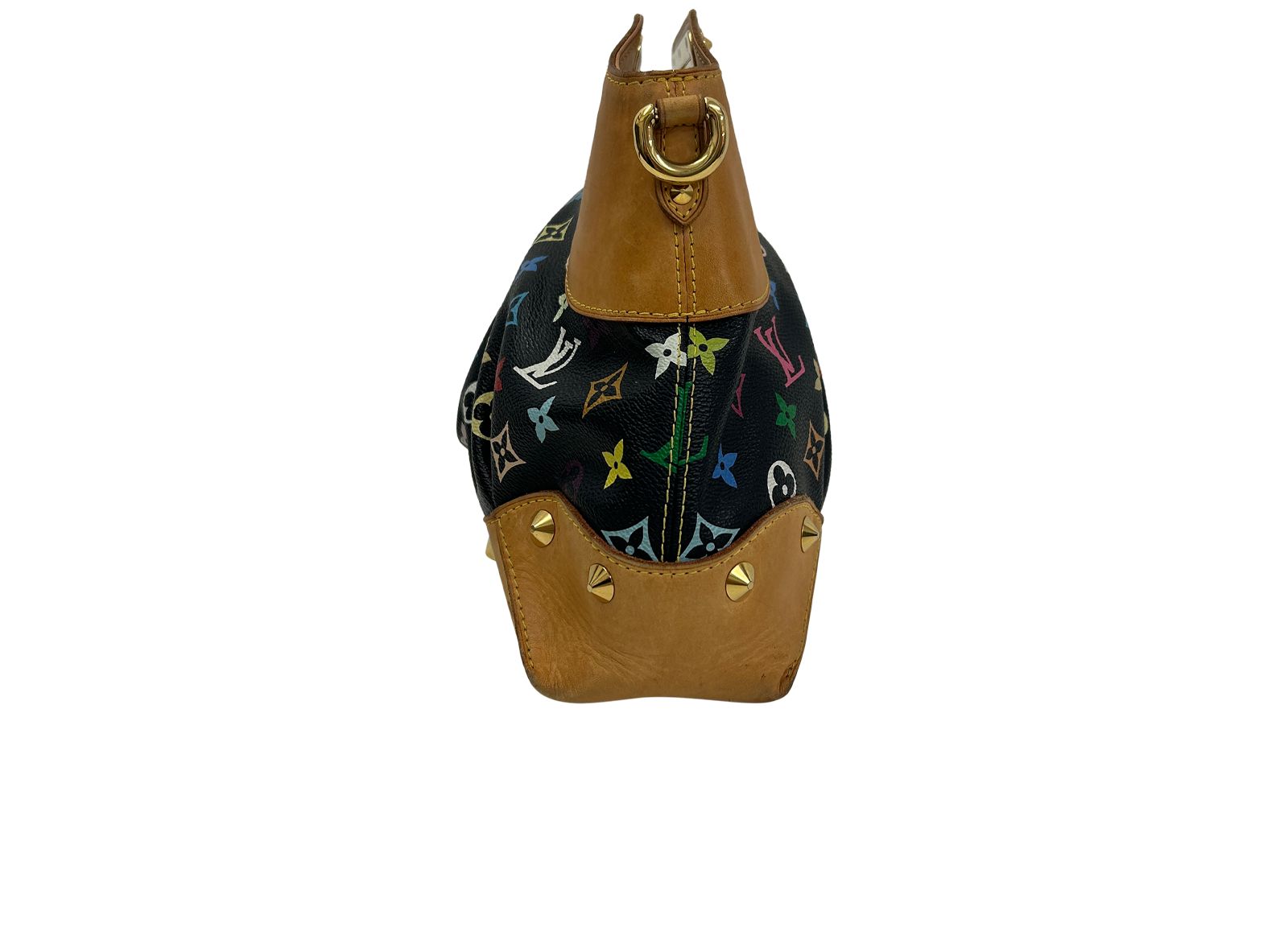 Judy, 840&euro;, Bolso, Marrón/Negro, Canvas - General, Vista inferior